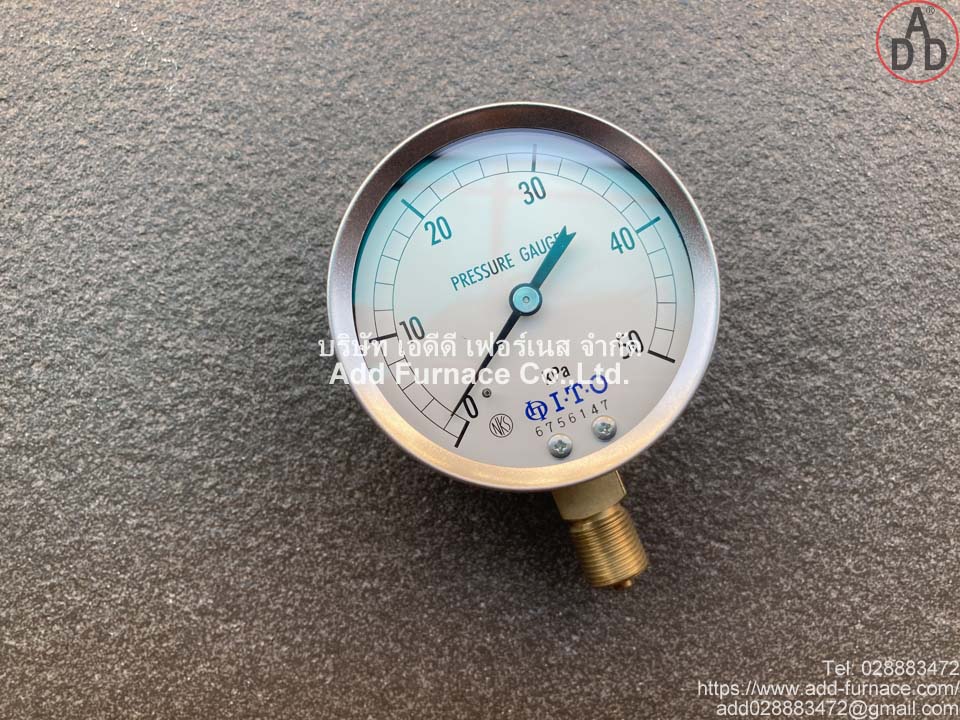 0~50kPa ITO KOKI K.K. Pressure Gauge (7)